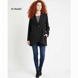 Blue Sky Clothing Blazer - Black - Size Small -  Made in Canada🍁